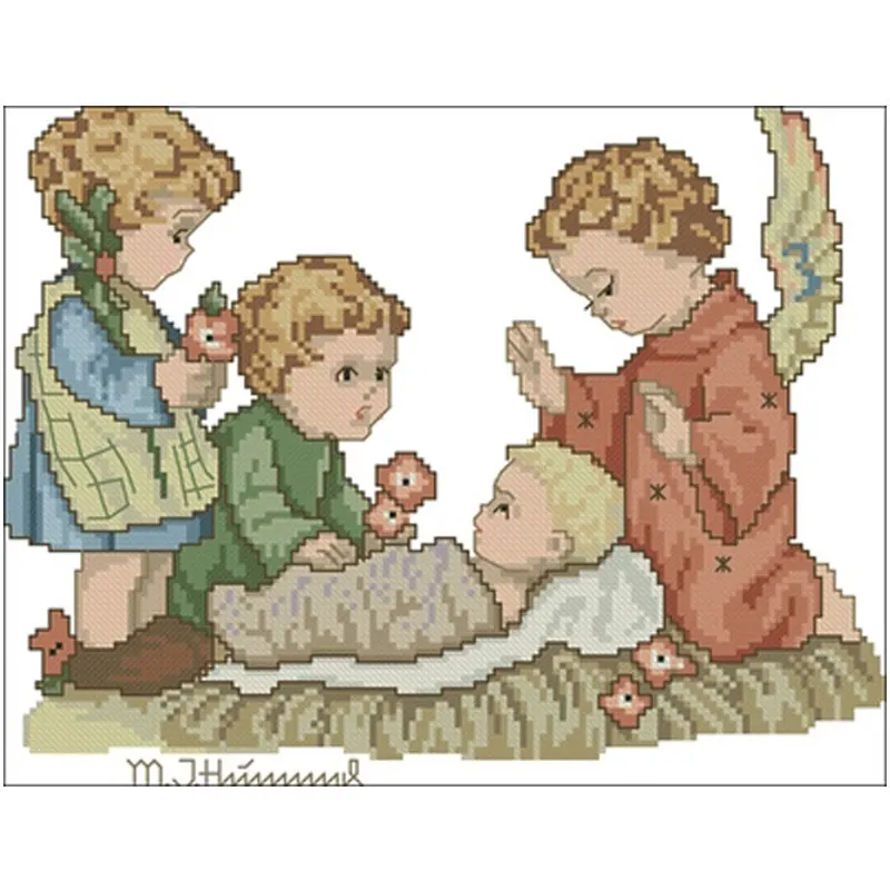 

Шаблоны для вышивки крестиком 11/14/18/16/22/25/28ct, 1 Набор для вышивки крестиком, наборы для вышивки