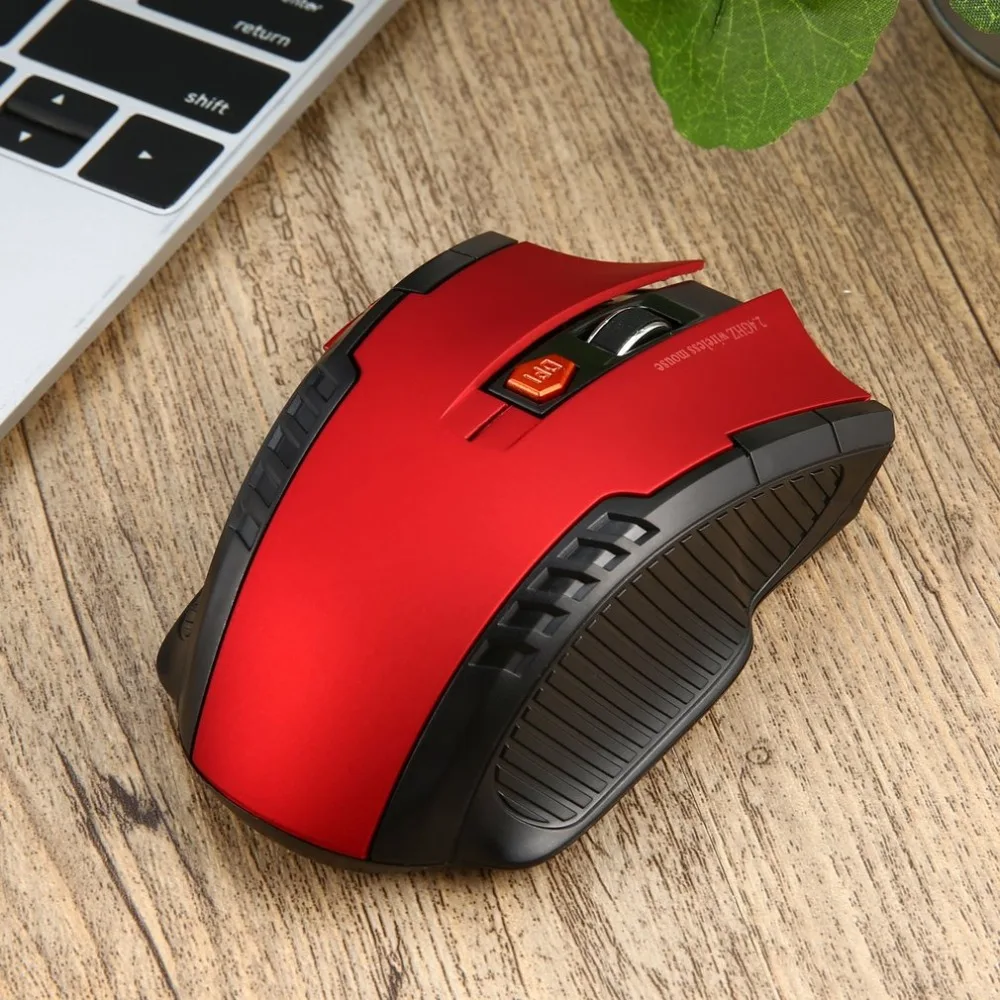 2.4GHz Wireless Optical Mouse Gamer New Game Mice with USB Receiver Mause for PC Gaming Laptops | Компьютеры и офис