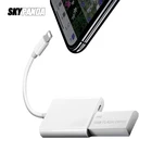 OTG Lightning к USB разъему SLR адаптер для камеры заряжаемый телефонный конвертер для iPad Pro Tablet iPhone