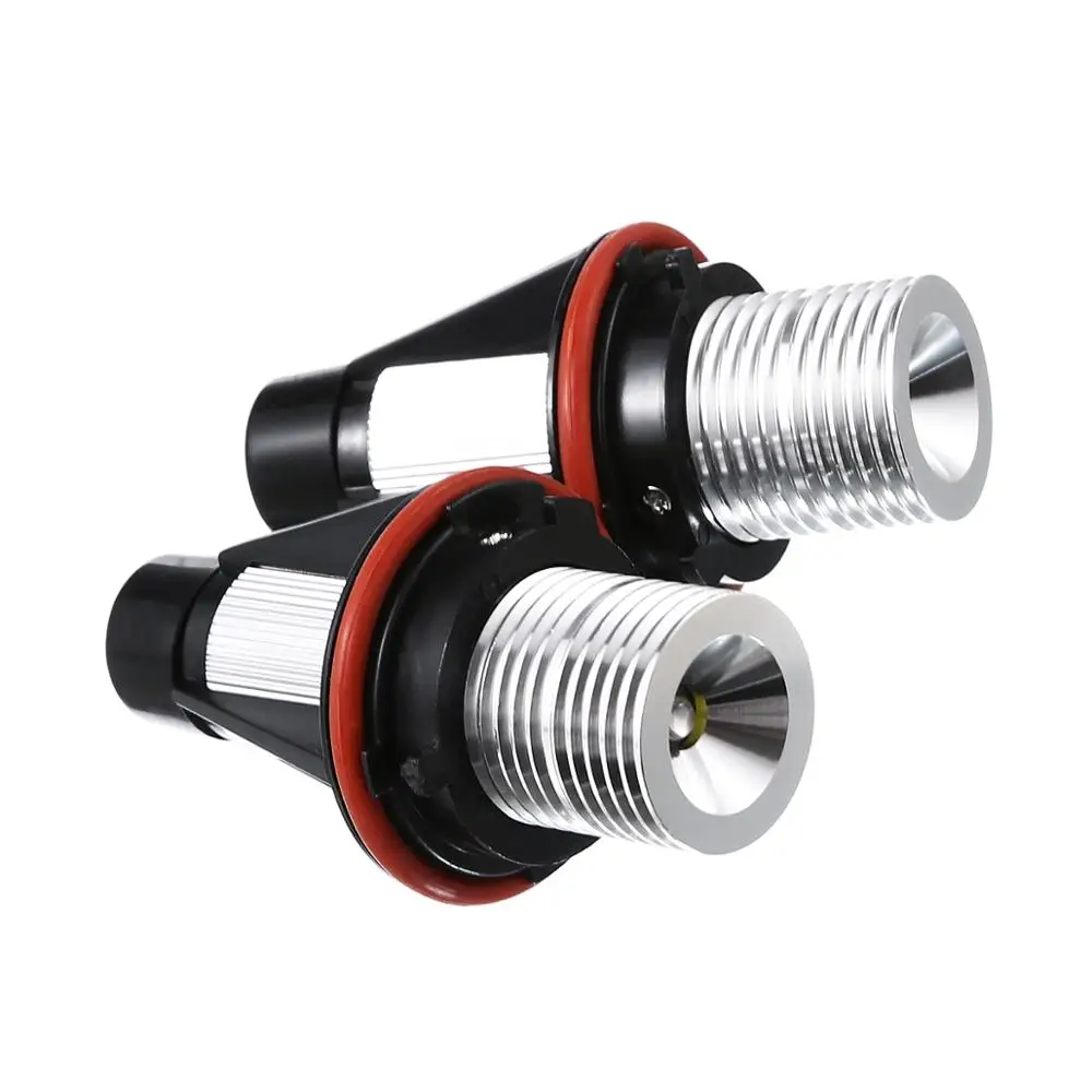 Светодиодные кольцевые галогенные лампы ангельские глазки DC 12 В 1000 лм 5 Вт 6000K