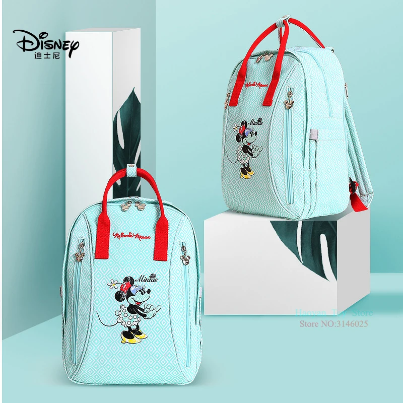 Подлинная Disney новая мама большая вместительность двойной плечо дорожный рюкзак
