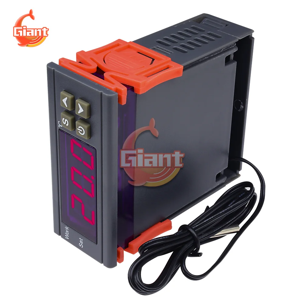 Цифровой термостат MH1210W AC 110-220V DC 9-72V 10A регулятор температуры Переключатель