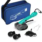 Машина для плиточной плитки с одной кнопкой Вибратор на присоске регулируемый портативный автоматический напольный вибратор инструмент для выравнивания плитки с сумкой