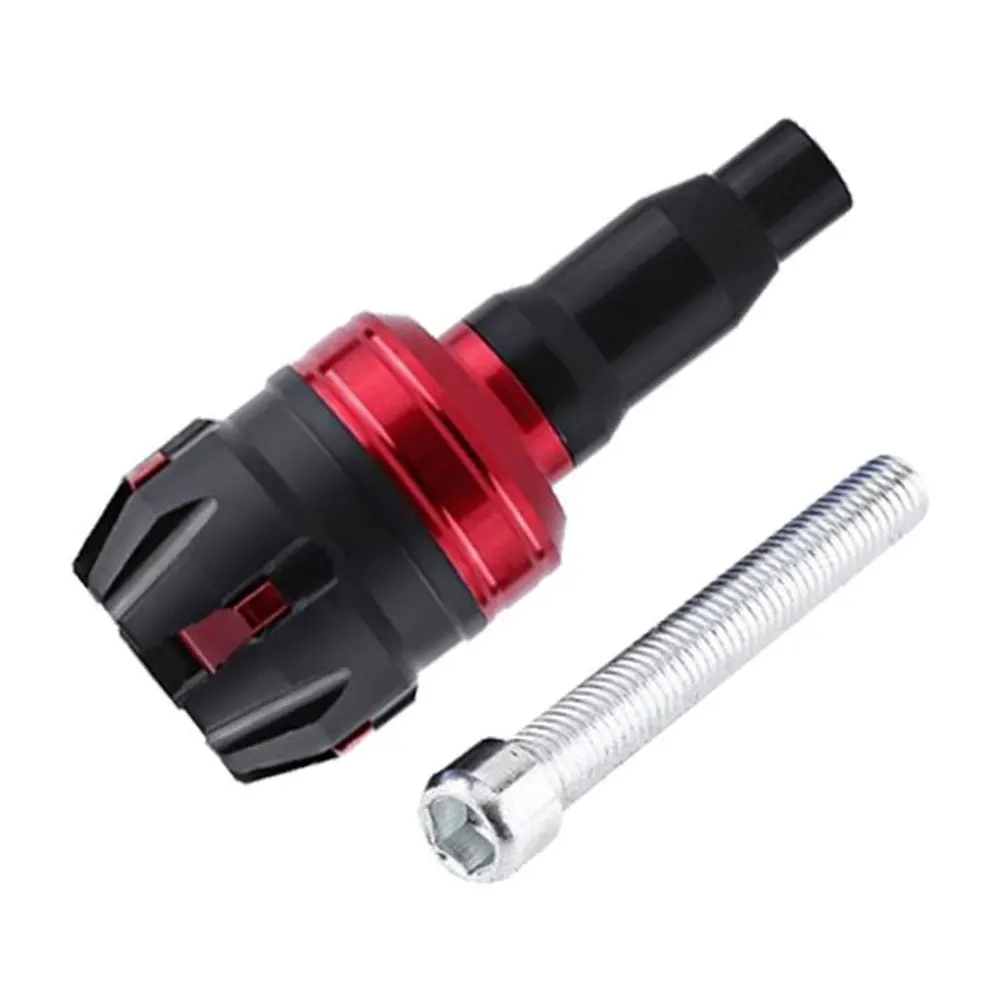

Universal Motorcycle Slider Crash Caps Black + Red ABS Plastic Sport Bike Protection Protection Slider Crash Caps Pratical
