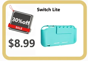 Защитный чехол Mini NS Switch Lite из ТПУ для Nintendo DOS Switch Console Shell чехол с защитой от царапин Пылезащитная прозрачная пленка с кристаллами