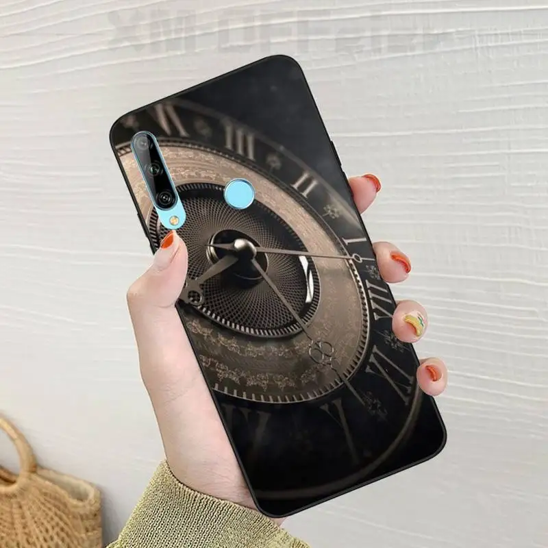 BaweiTE винтажные карманные часы на заказ фото мягкий чехол для телефона Huawei Enjoy 7S 8