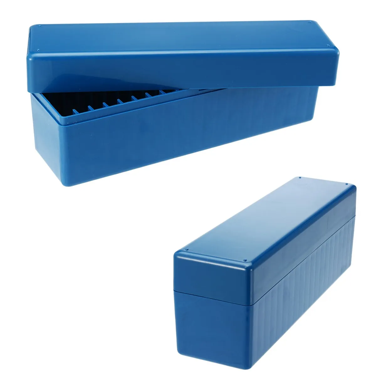 

20Pcs Coin Blue Storage Box Holder Case 25x9x7cm PP NGC Size Holders Round Coin Capsules Containers Coin Collection Holder Boxes