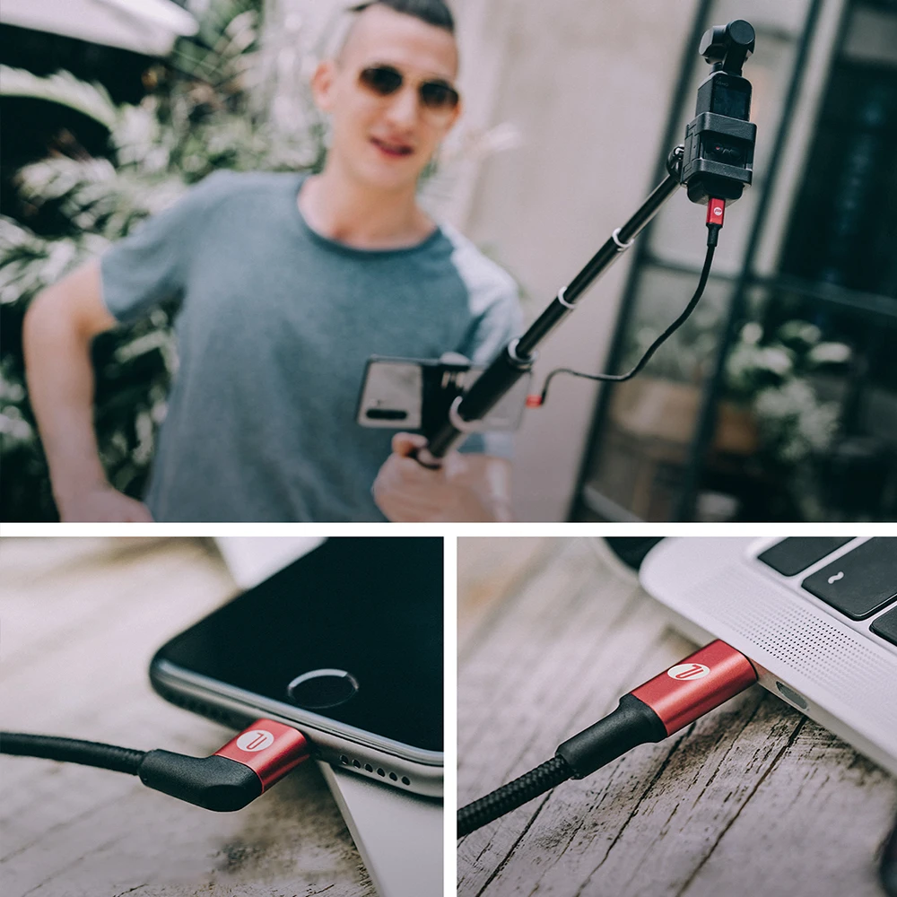 Карманный Кабель-адаптер для OSMO Type-C на Lightning портативный удлинитель камеры PTZ