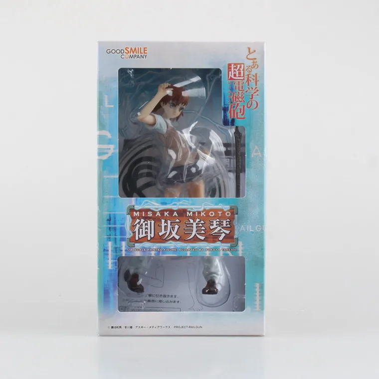 19 см электро мастер Toaru Kagaku no Railgun Mikoto Misaka ПВХ Фигурки игрушки Аниме для детей