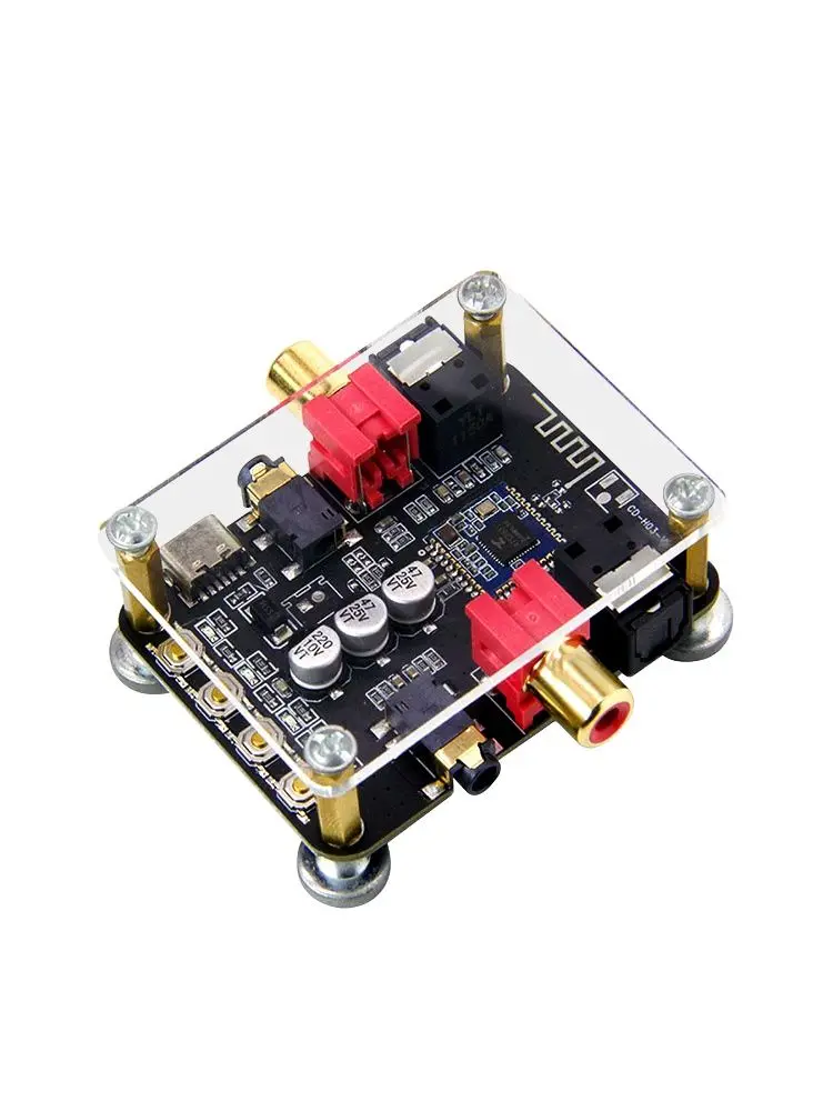 

Lossless bluetooth compatible 5.0 transmitter receiver / fiber coaxial audio speaker TV computer to wireless module