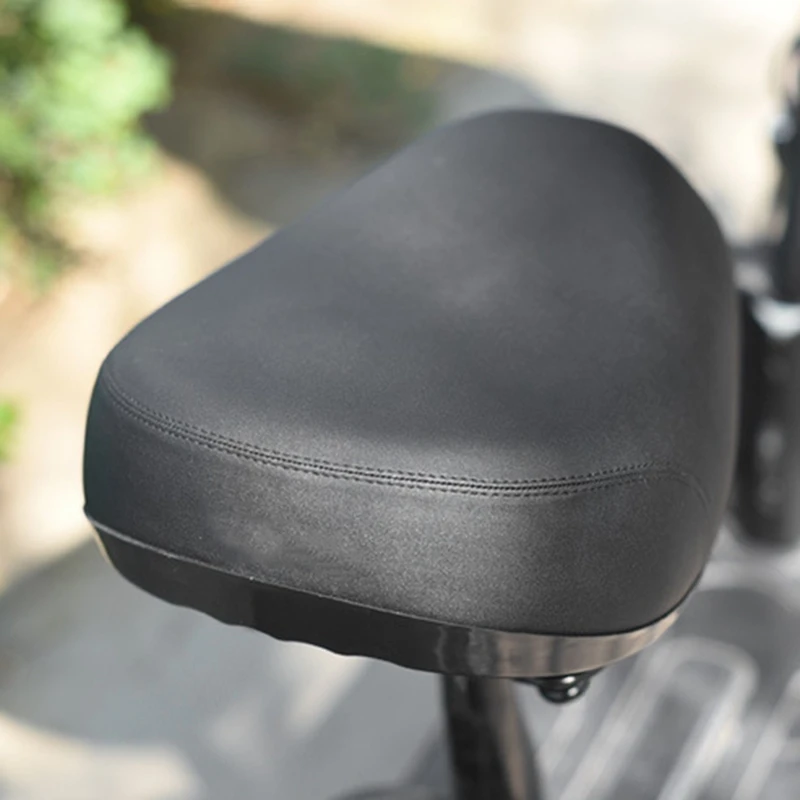 Комфортное широкое седло для велосипеда или прогулочного спортивная мягкая