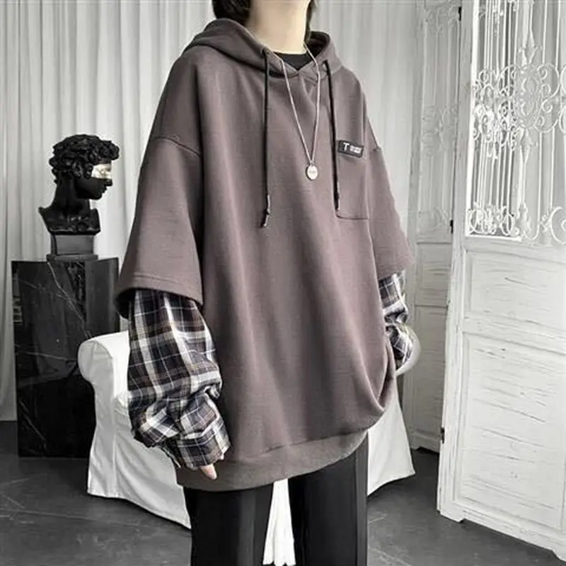 

s Korean Style New Loose Oversized Hip Hop Harajuku Streetwear Hoodies Spring Autumn Women Sweatshirts Fashion Casual Hoodie
