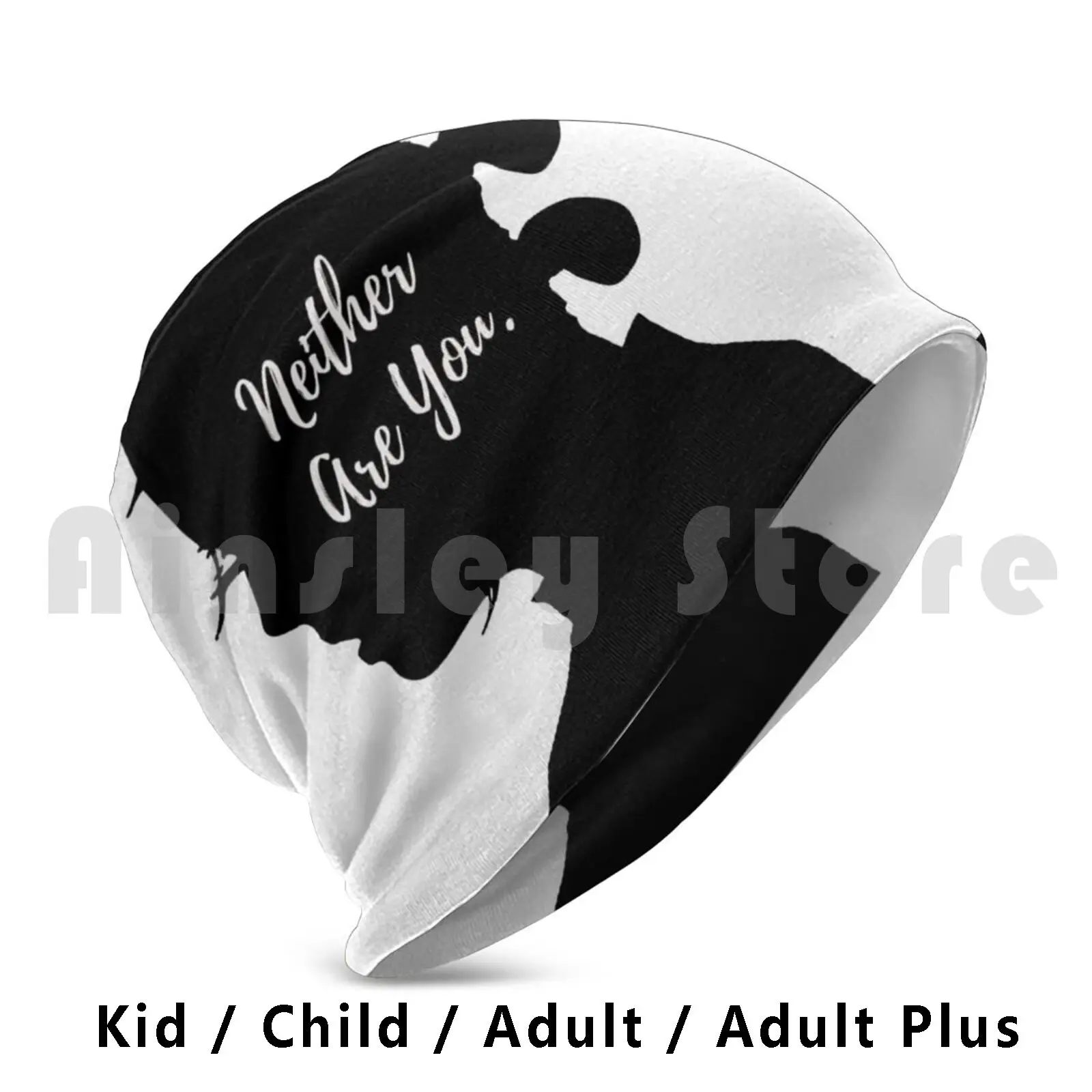 Шапка-бини ни ты-Рей (без оправы) вязаная шапка в стиле хип-хоп рейло Кайло Рен