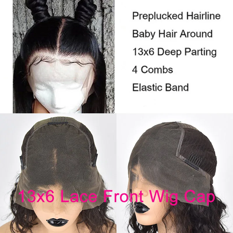 13x6 Front Lace Wig Красного цвета Full Lace кружева передние человеческие волосы парики с детскими волосами предварительно вырезанные с детскими волосами бесклеевой 13x6 передние парики для чернокожих Для женщин волосы Remy - Цвет: 13x6 Front Lace Wig