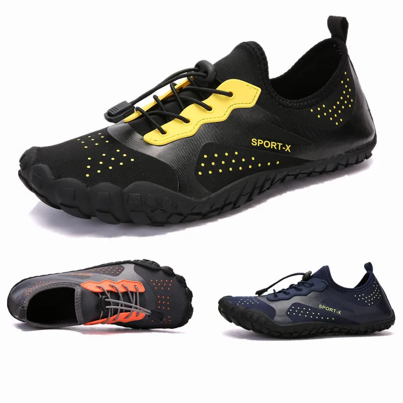 

New Unisex Large Breathable Indoor Fitness Special Shoes Couple Outdoor Five-Finger Shoes Beach Quick-Drying Water Sports Shoes