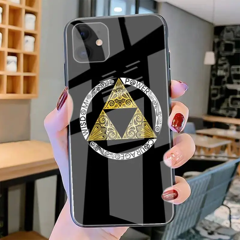 

Legend Of Zeldas Phone Cases Tempered Glass For Iphone6plus 6S 7 7plus 8 X XS XSmax XR 11 12 Pro Max 12mini