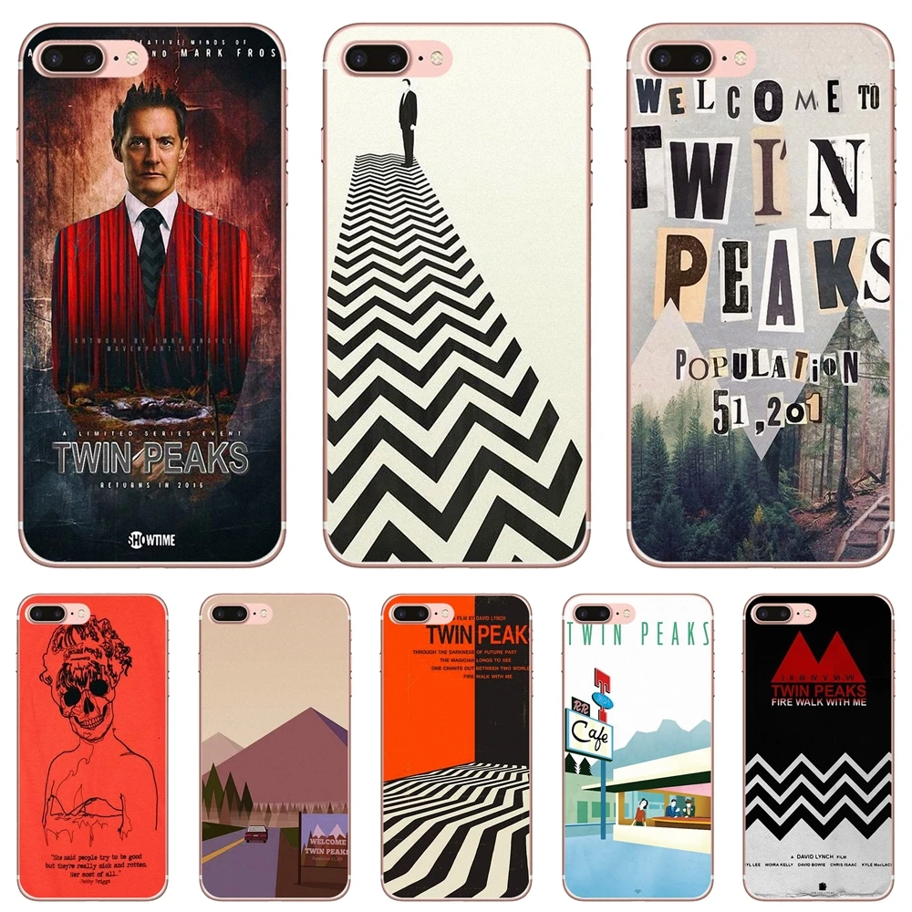 

Soft TPU Case For iPhone 10 11 12 13 Mini Pro 4S 5S SE 5C 6 6S 7 8 X XR XS Plus Max 2020 Welcome To Twin Peaks Red Sheriff