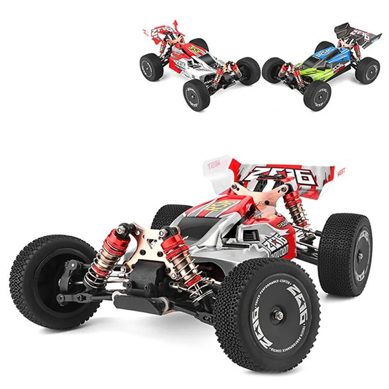 Wltoys 144001 1/14 2 4G 4WD гонки RC автомобиль высокого Скорость 60 км/ч Дистанционное