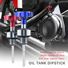 Палочка для масляного бака двигателя мотоцикла, GY6, инновационная педаль, аксессуары для Honda Ya-maha Kawa-saki Suzuki, красный, синий, серебристый, Прямая поставка