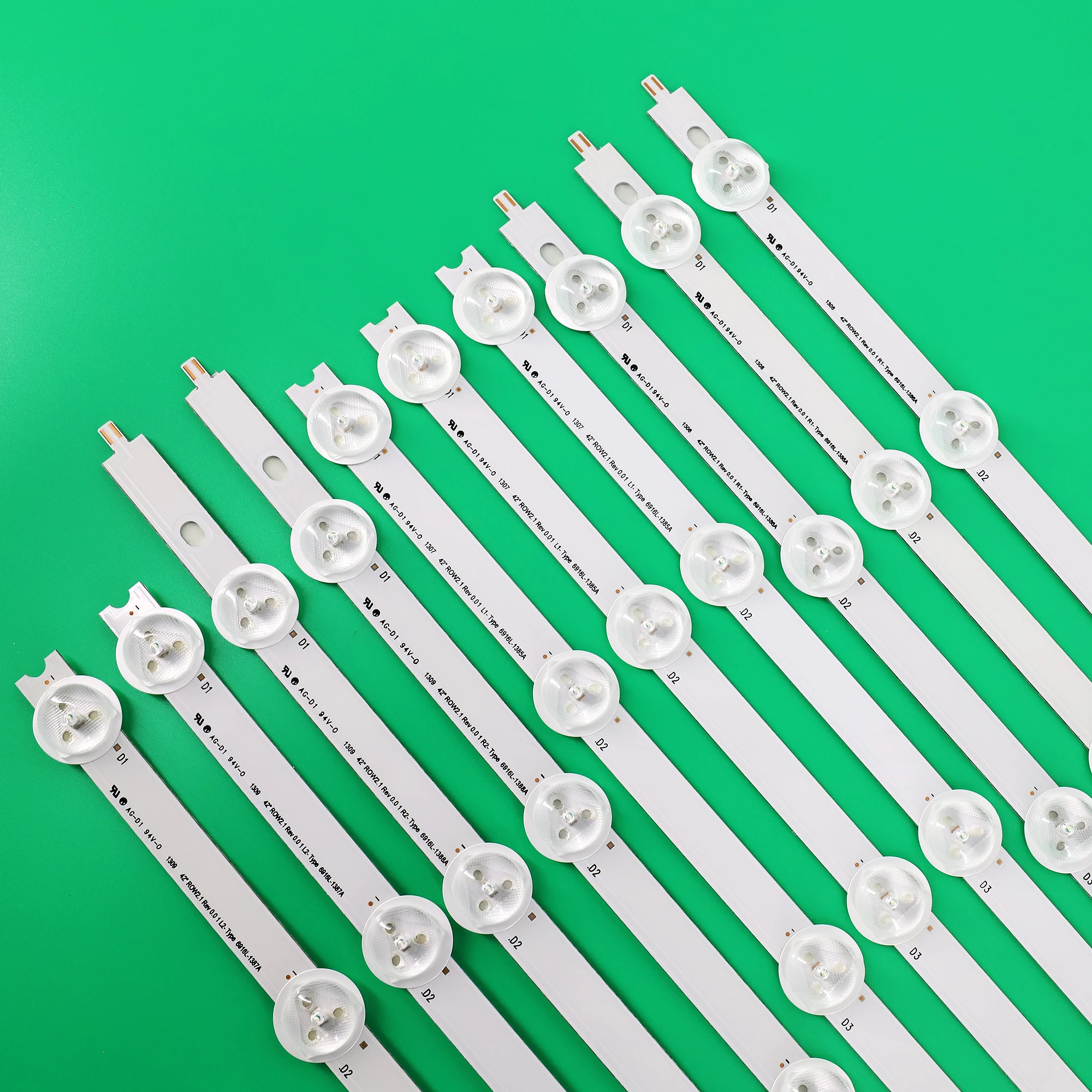 10 Pieces/lot New LED backlight bar for 42&quotROW2.1 REV0.0 6916L-1412A//1413A//1414A//1415A 6916L-1214A/1215A/1216A/1217A | Компьютеры и