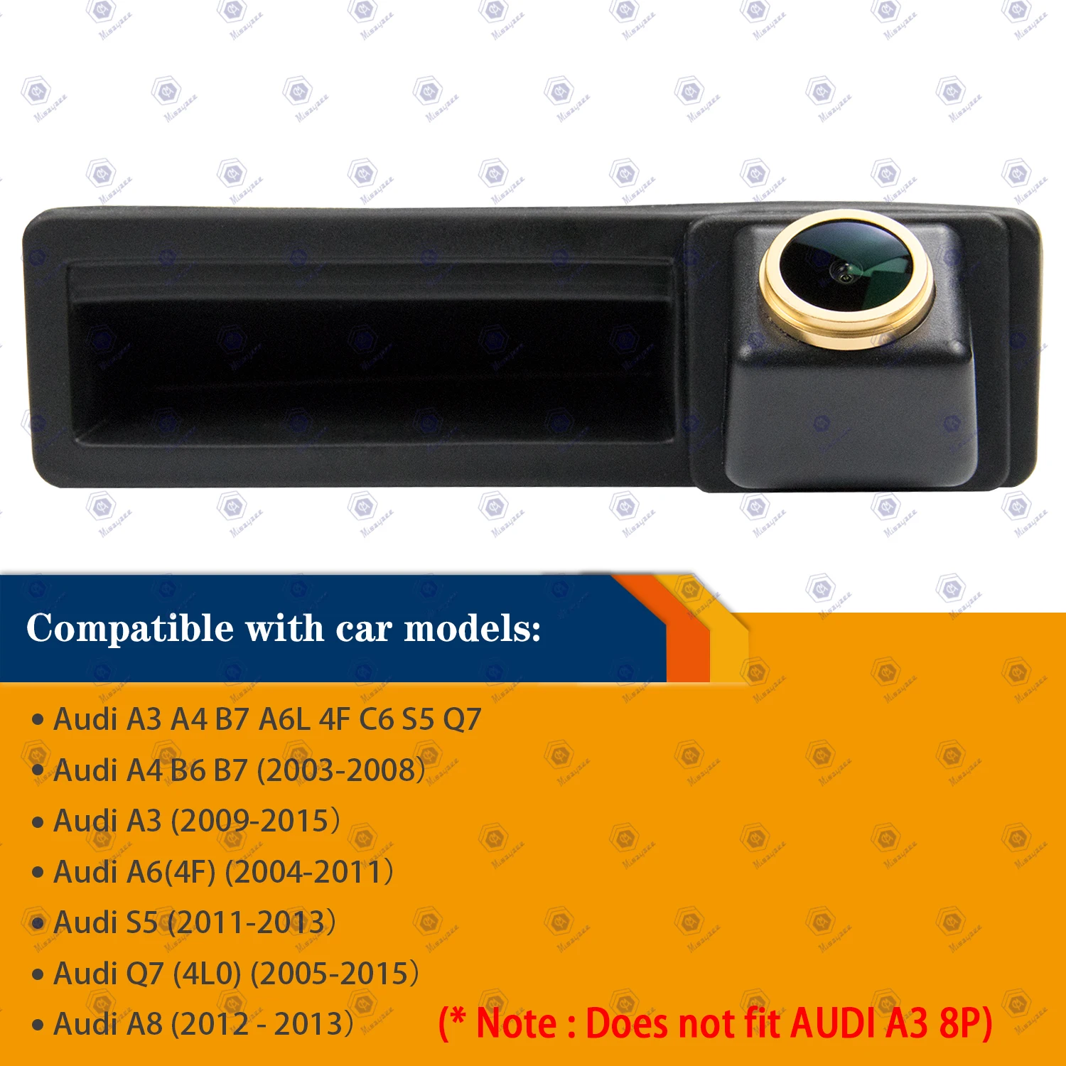 Камера заднего вида для Audi A6L/Q7/A3 8 в/A4 B7/A6L/8E /S5