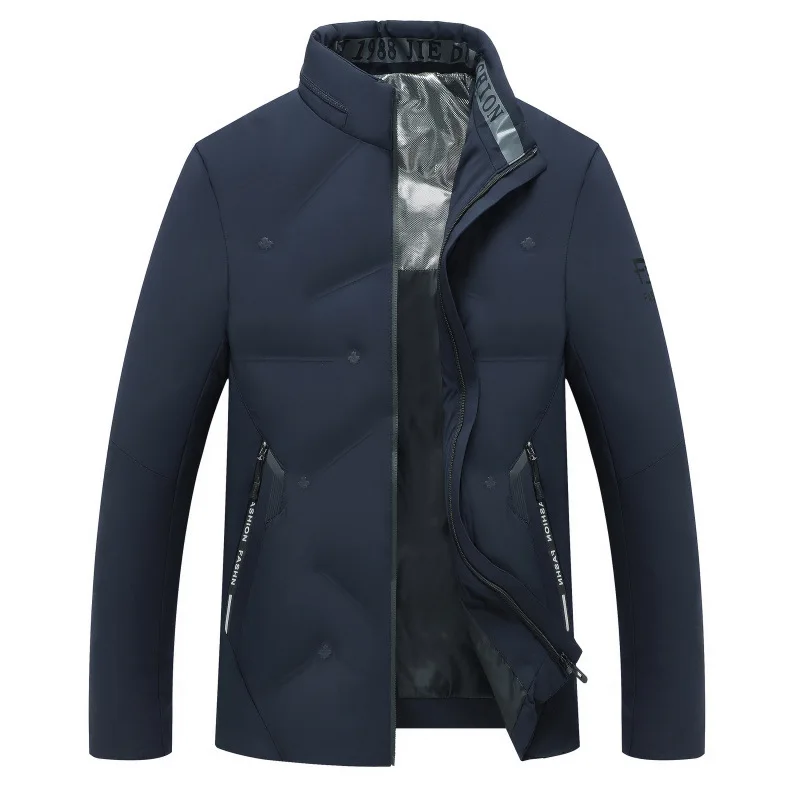 

Winter Warm 2020 Men Parkas Waterproof Inverno Masculina Stand Collar Snow Parka Jacket Black Red