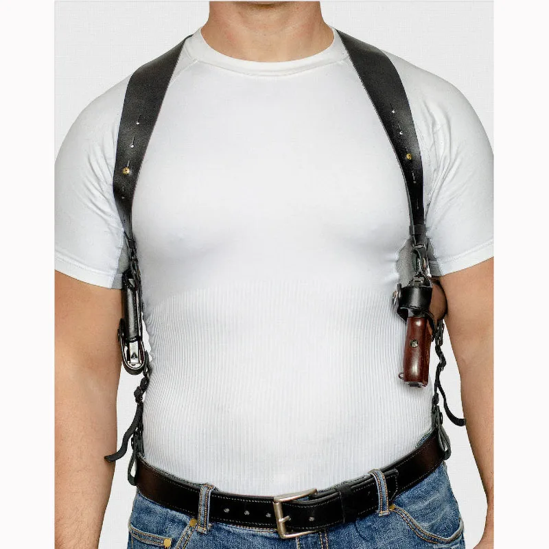 Кожаный держатель пистолета в средневековом стиле готический ремень с ремнем