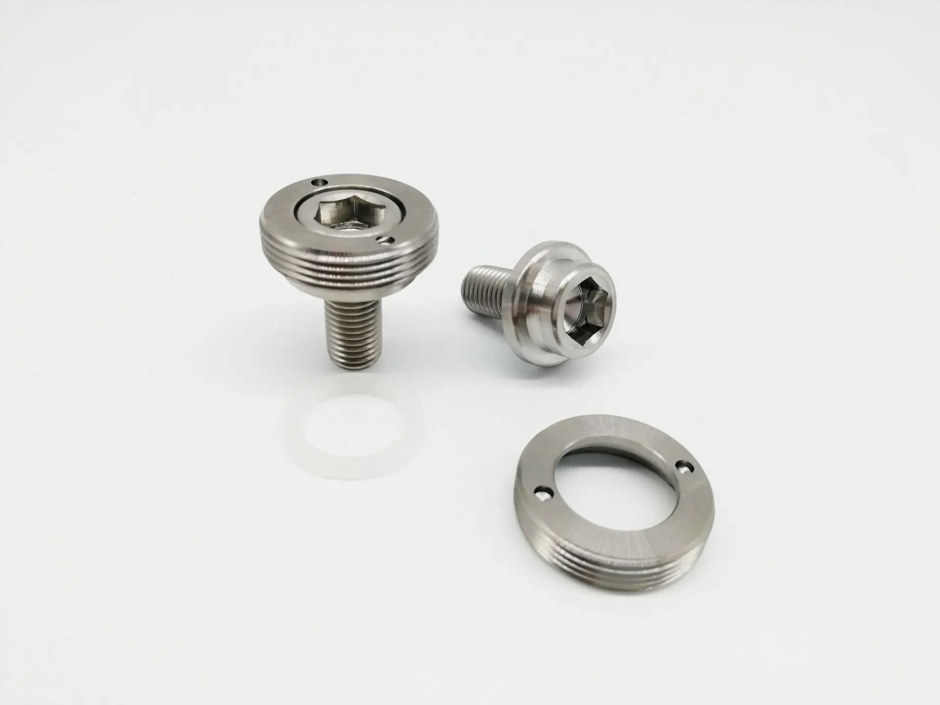 M8x15mm Титан Ti Винт велосипедный цепь рукоятка колеса болт экстрактор 1 пара/2 шт |