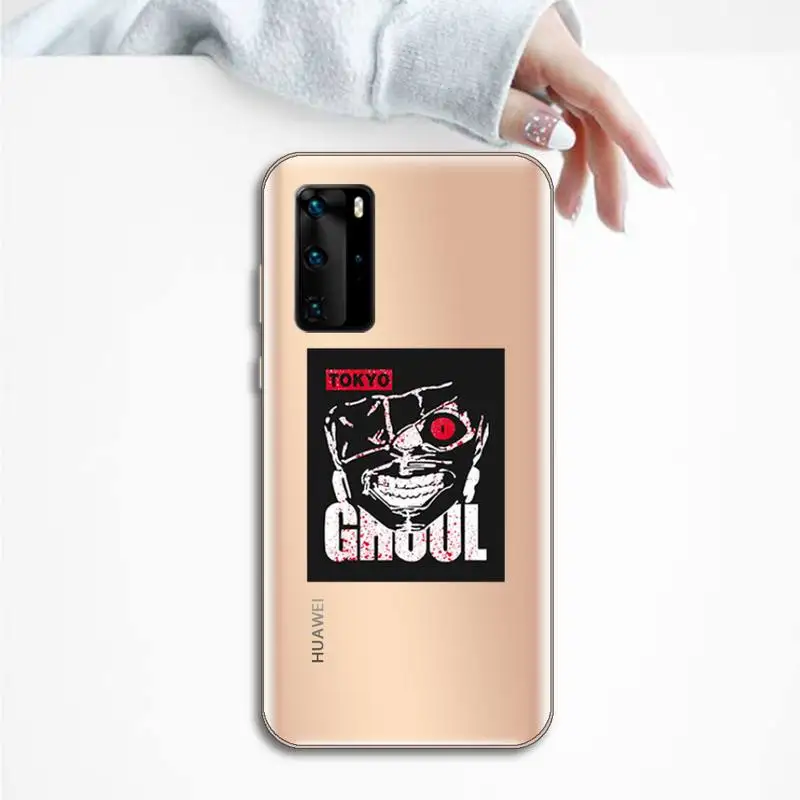 

Tokyo Ghoul Japan anime Phone Case Transparent for Huawei P honor 8 10i 20 30 40 smart 2019