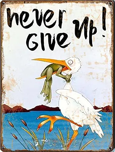 

BISHEN Never underesti e an Old Lady who Loves Kayaking tin Sign, Wall Decoration, Metal Sign, Family bar, Garage tin Sign