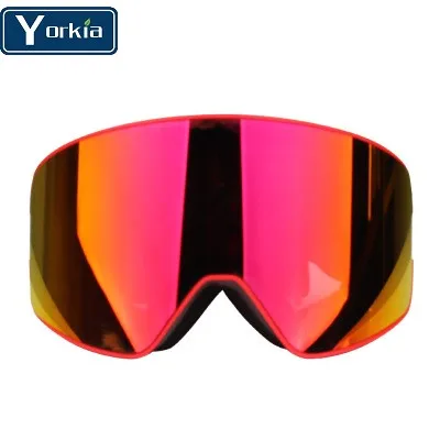Yorkia лыжные очки ветрозащитные с защитой от уф400 лучей антибликовые для сноуборда