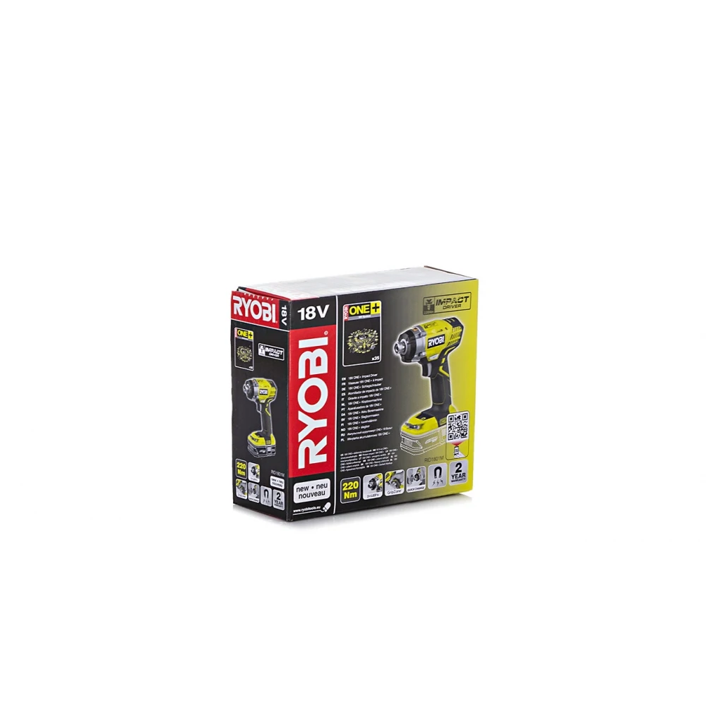 Аккумуляторный винтоверт ryobi one+ rid1801m 5133001168 | Инструменты