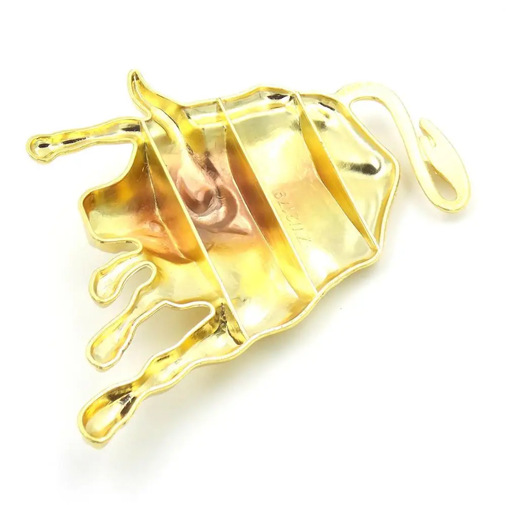 Металлическая 3d-наклейка для автомобиля золотая эмблема быка значок наклейки