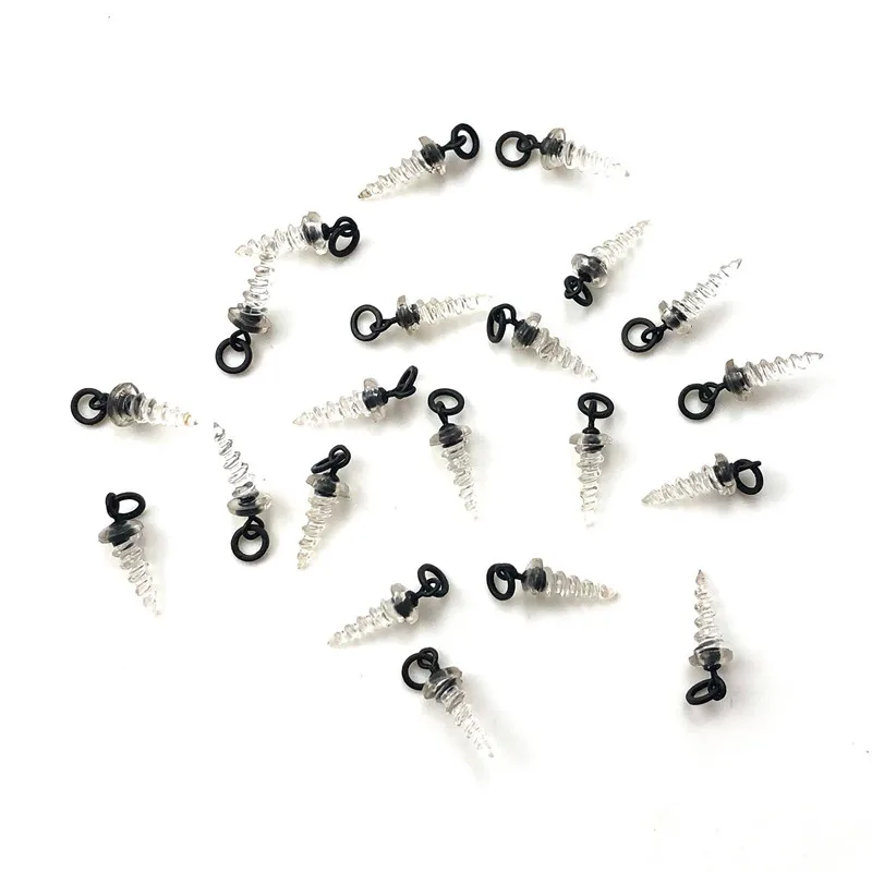 10 шт. рыболовный крючок для ловли карпа Micro Ring Swivel шуруп приманки 360 s всплывающих
