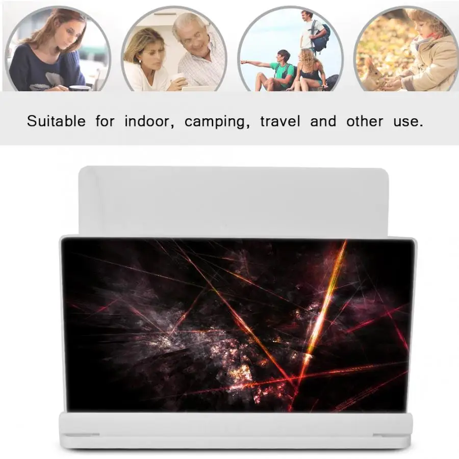 12 дюймовый мобильный увеличитель для экрана телефона HD видео Экран усилитель