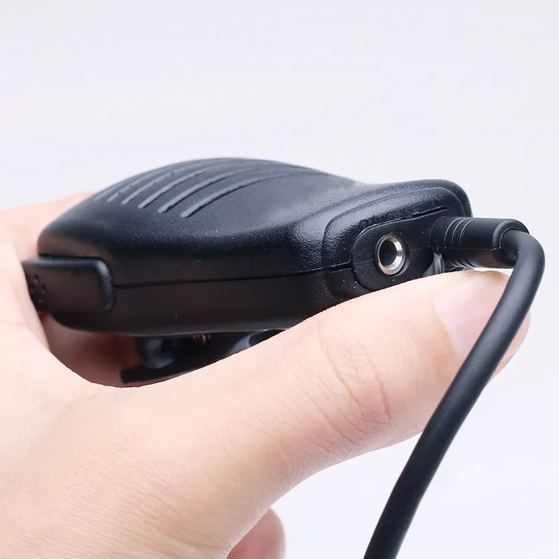 

Mini Microphone PTT Speaker Mic for Kenwood BAOFENG UV5R 888S A52 PUXING WOUXUN