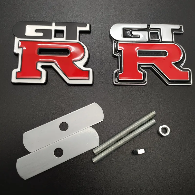 1 шт. металлический 3d значок на переднюю решетку GTR эмблема наклейка для