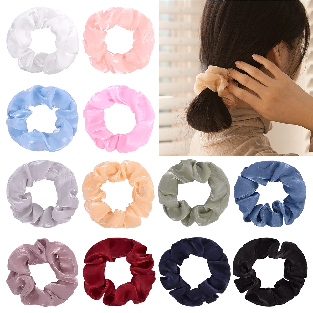 Новые женские элегантные резинки для волос эластичная повязка женский бутик