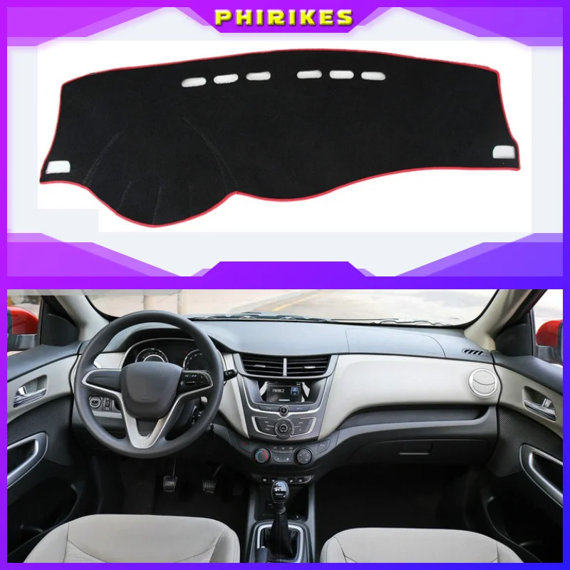 

For Chevrolet Sail 3 2015 - 2018 Interior Accessories Auto Car Dashboard Cover Dash Mat Board Pad Carpet Dashmat Anti-UV Mats