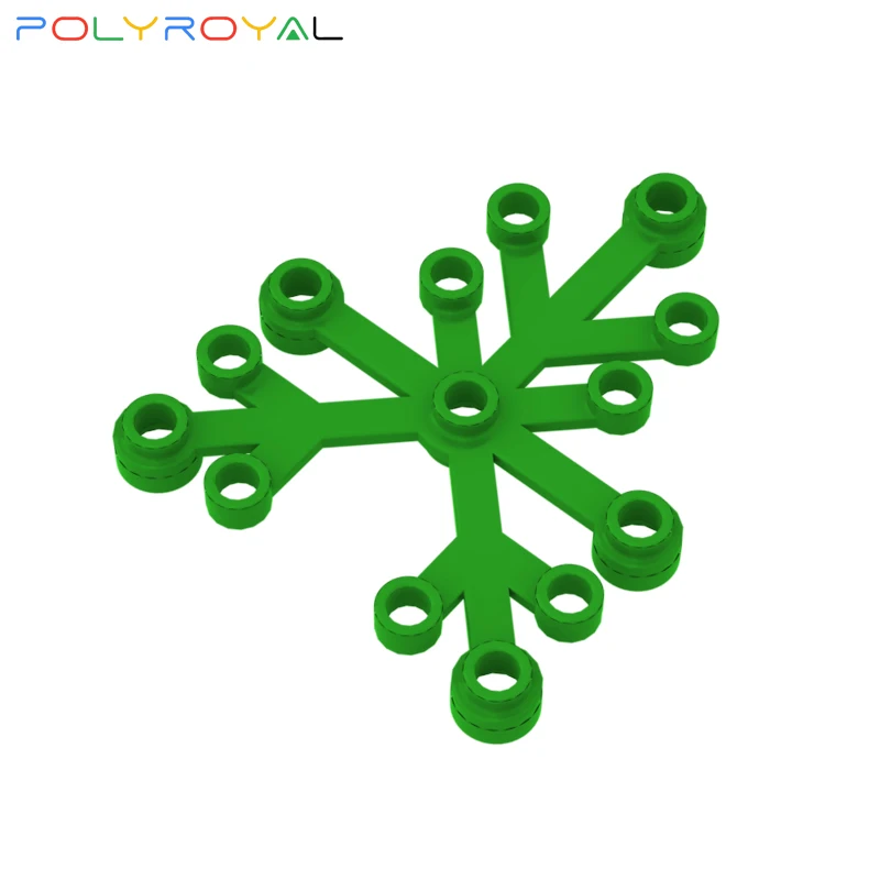 

Building Blocks parts 6X5X0.33 plant leaves 10 PCS MOC Compatible With brands toys for children 2417
