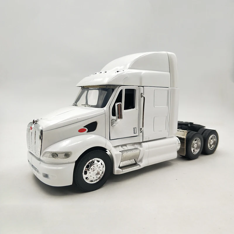 26 см 1/32 масштаб Литой Грузовик модель Американский прицеп голова литой