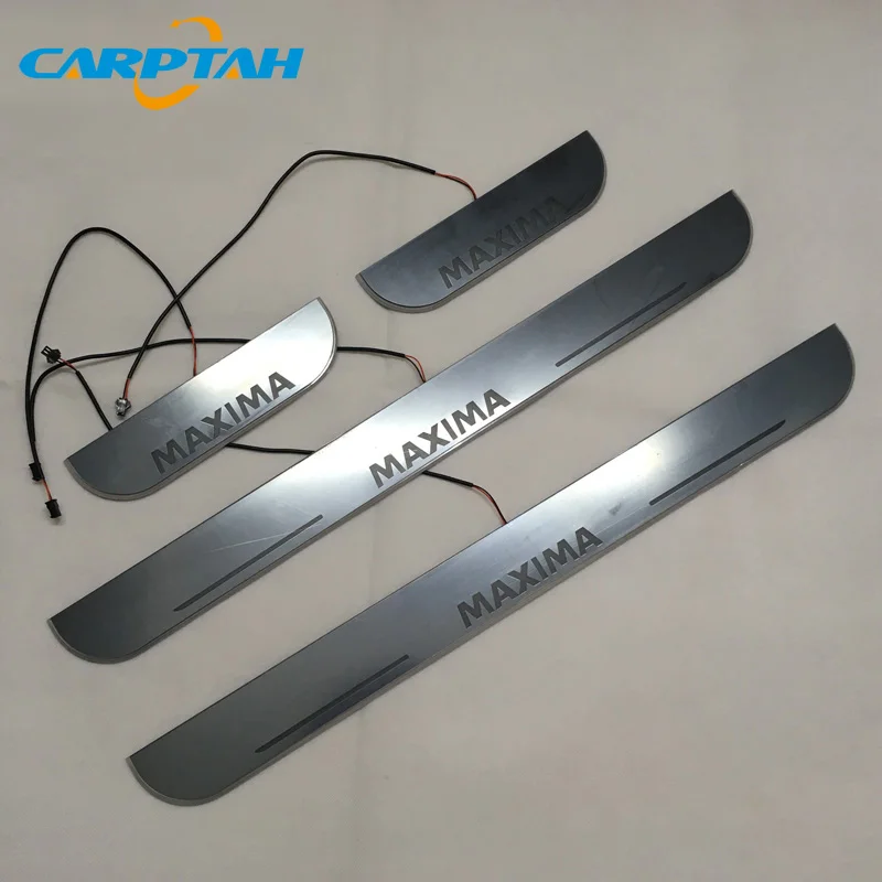 CARPTAH отделкой педаль автомобиля внешние Запчасти светодиодный порога Накладка
