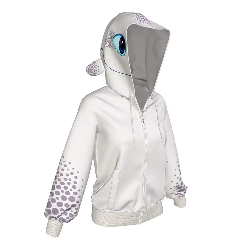 Новинка Лидер продаж детская толстовка с капюшоном и 3D-принтом Как приручить