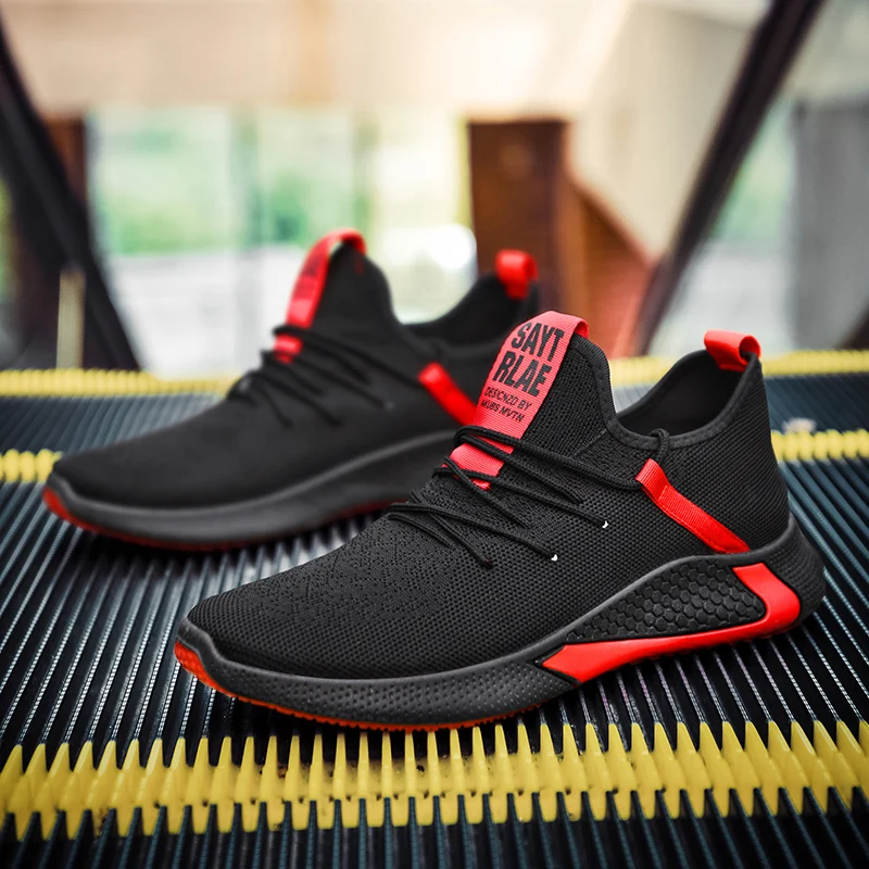2020 Новая мужская обувь дышащие мужские кроссовки Zapatillas Hombre Flyknit Высокое качество