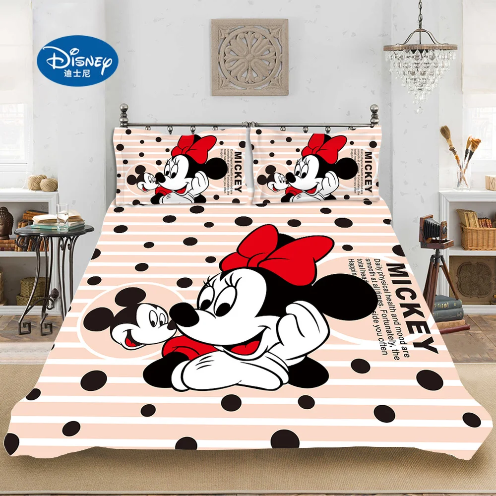 Disney с Микки Маусом Минни Постельное белье близнец полный Король Один двойной