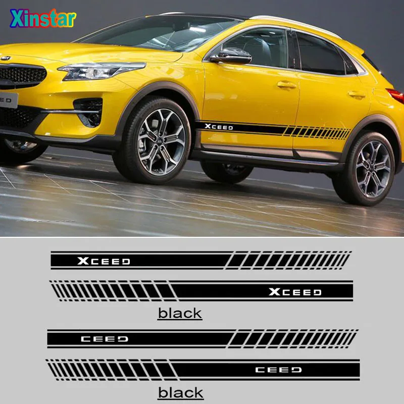 

2pcs Car Side Body Sticker For KIA CEED XCEED
