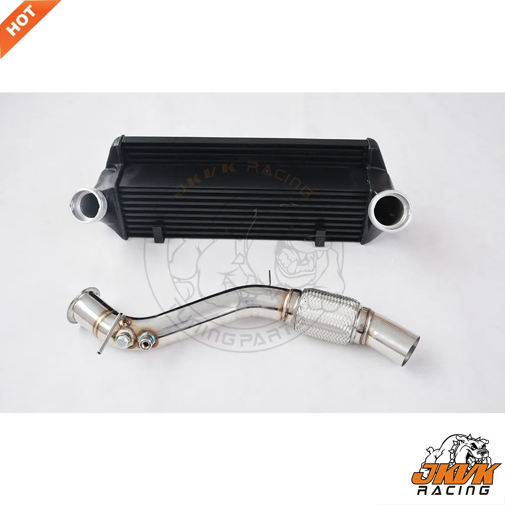 JKVK RACING Performance Intercooler + канальная труба для N47 2 0 Diesel E Series 120D 123D 320D|Радиаторы и