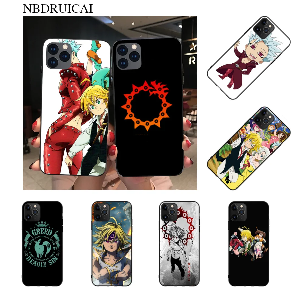 NBDRUICAI Nanatsu no Taizai Seven Deadly Sin DIY Роскошный чехол для телефона iPhone 11 pro XS MAX 8 7 6 6S Plus X 5S SE XR