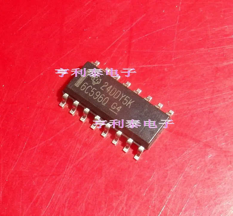 

10PCS/LOT TPIC6C596DRQ1 6C596Q SOP14