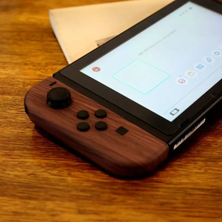 NS Switch Joy-Con деревянный Корпус оболочки Пластик Замена Ремонт DIY в виде ракушки для